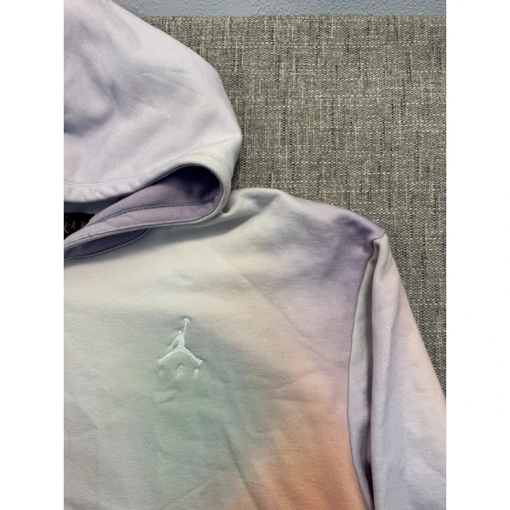 AIR JORDAN x J BALVIN FLEECE HOODIE TIE‎ DYE 2XL FJ639 630 SUNSET LEGACY TRAVIS
